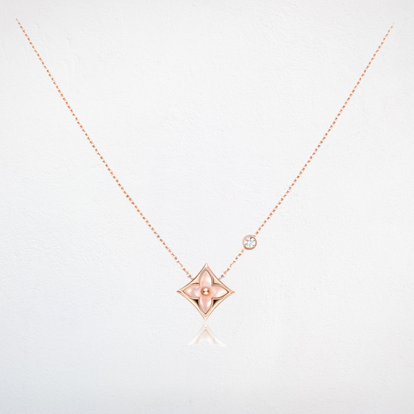 Blush Radiance Pendant Necklace