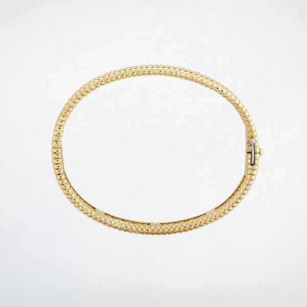 Classic Beaded Elegance Bangle