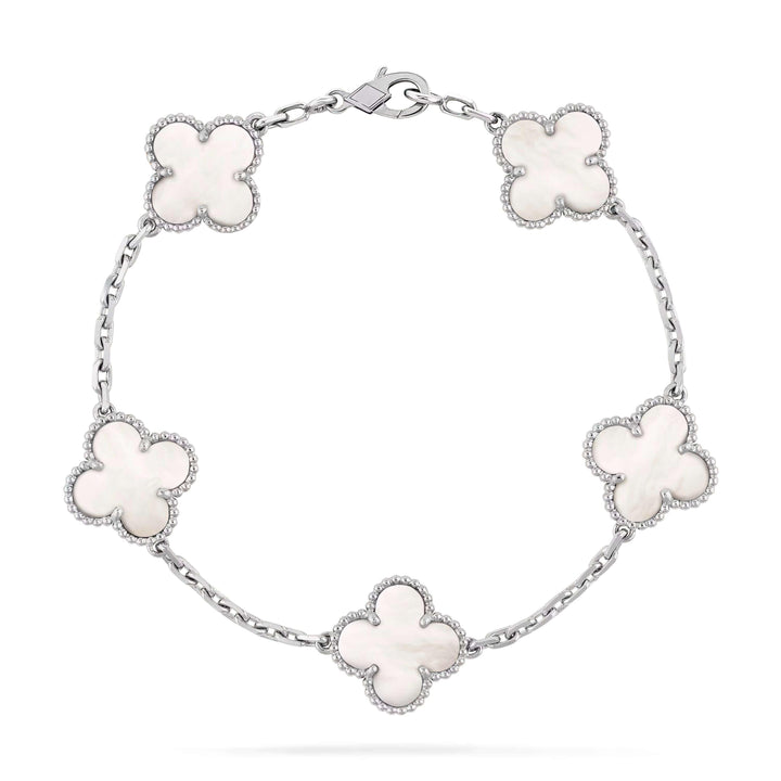 Ethereal Clover Chain Bracelet