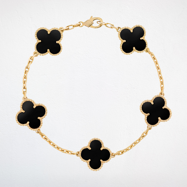 Delicate Clover Chain Bracelet