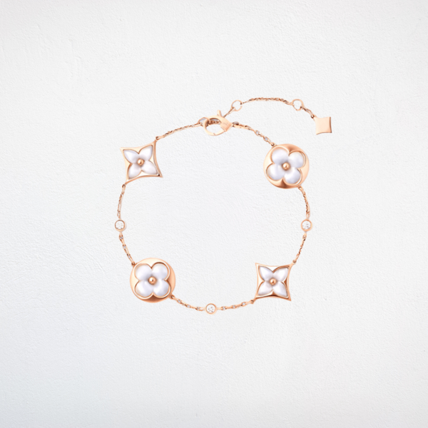 Luminous Blossom Cuff Bracelet